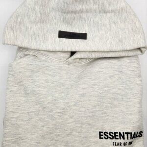 FEAR OF GOD ESSENTIALS OVERSIZED HOODIE LIGHT OATMEAL